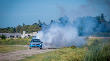 Junín: profundizan los operativos de control, monitoreo y fumigación por el barigüí en el río Salado