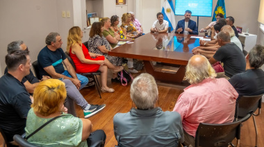 Fiorini recibió a fomentistas y delinearon ejes de trabajo conjunto para 2026