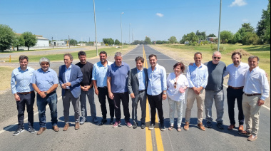 Quedó inaugurada la repavimentación de la Ruta Provincial 31 en el tramo Salto–Rojas