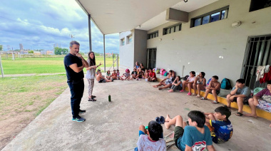 El SAPS del HIGA Junín completó las charlas de prevención en las colonias de verano