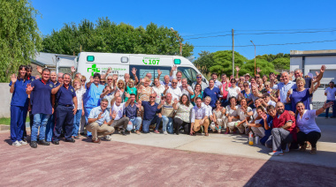 La Unidad Sanitaria de Roberts incorporó una nueva ambulancia