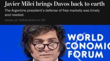 Fuerte respaldo del Washington Post a Javier Milei: "Su defensa del libre mercado fue oportuna y necesaria"