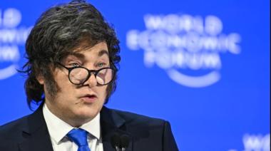 Milei en Davos: “El capitalismo de libre comercio es el único sistema justo"