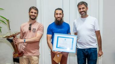 Matías Gallardo fue reconocido por el municipio tras consagrarse campeón nacional de malambo