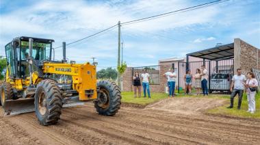 Realizan obras de mejorado de calles en el “Proyectar 1”