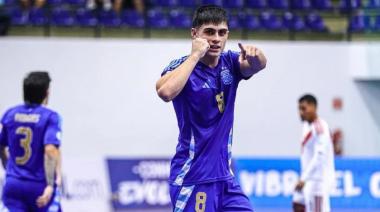 Copa América de Futsal: Argentina goleó a Perú en su debut