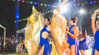 La previa del Carnaval de Lincoln vistió de ritmo y color el Parque San Martín