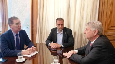 Ziliotto reclamó por la deuda de Nación y rechazó la reforma laboral tras la reunión con Adorni y Santilli