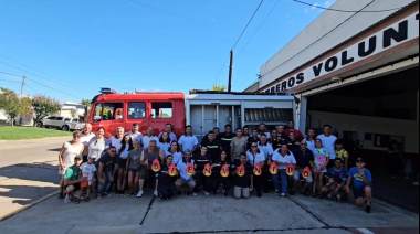 General Pinto incorporó una nueva unidad para el Cuerpo de Bomberos Voluntarios