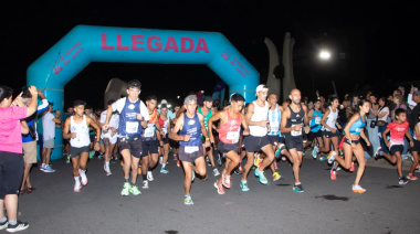 Unas 400 personas participaron de la nueva edición de “Junín Corre de Noche”