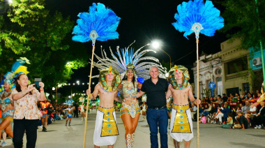 Multitudinario inicio de los carnavales en Chacabuco: más de 20 mil personas en la primera noche
