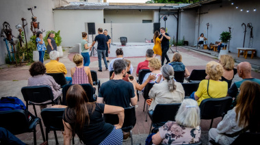 Con el tango como protagonista, se realizó una nueva jornada del Patio de los Artistas