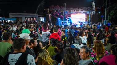 El Barrio Ferroviario de Junin celebró sus tradicionales carnavales