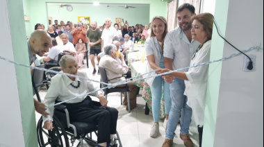 Inauguraron el Gimnasio del Hogar Municipal “Madre Teresa de Calcuta” de Rojas