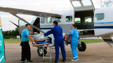 Exitoso vuelo sanitario de alta complejidad desde Junín