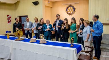 Fiorini valoró los 90 años del Rotary Club Junín y afirmó: “Es una institución fundamental en la construcción de la ciudad”