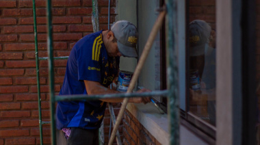 Más obras: la Residencia Municipal de Alem en Junín sigue creciendo