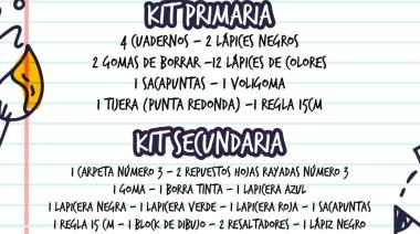 General Arenales: ya están disponibles los kits escolares en librerías de distintas localidades