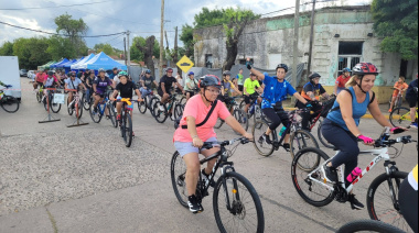 Cicloturismo, danzas y emprendedoras: así se conmemoró el 8M en General Pinto