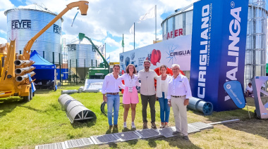Fiorini visitó Expoagro y destacó la presencia de industrias juninenses en una de las principales muestras del país