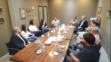 Golía visitó Molino Chacabuco y avanzó en un proyecto para dotar de gas industrial a la planta