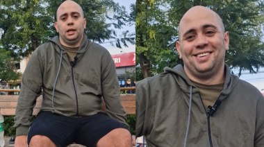 El mensaje del joven rojense que casi pierde la vida por no usar casco: "Valorate, cuidá a los que te quieren"