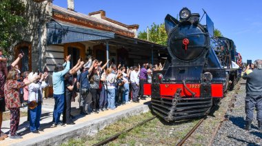 Mechita. La Fiesta del Ferroviario volvió a emocionar con historia, trenes y comunidad