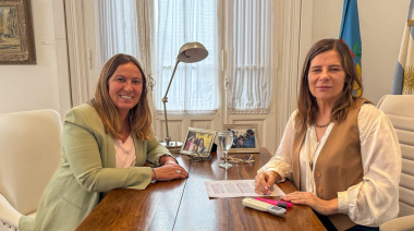 Arata se reunió con Florencia Saintout para fortalecer la agenda cultural en Junín y la región