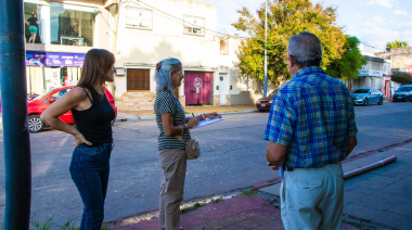 Avanza el proyecto de centro comercial a cielo abierto en avenida Rivadavia