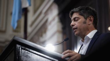 Axel Kicillof apuntó contra Milei: “No estamos condenados a esta pesadilla, hay otro camino”