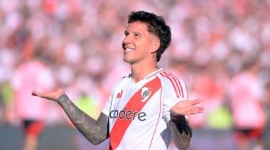 Preocupación en River: Driussi en duda para el partido ante Sarmiento