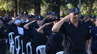 La fuerza policial incorporó nuevos agentes que ya comenzaron a desempeñar tareas en el distrito