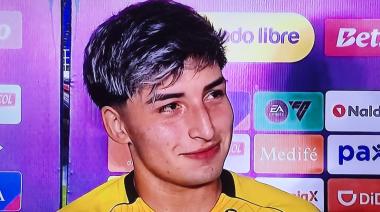 Sueño cumplido: el juninense Alan Coria debutó en Primera con Defensa y Justicia