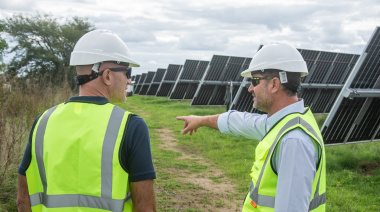 Lincoln, polo energético: avanza la construcción de un imponente parque solar y ya son cuatro en el distrito