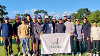 La Escuela de Menores del Junín Golf Club, presente en el Alto Rendimiento
