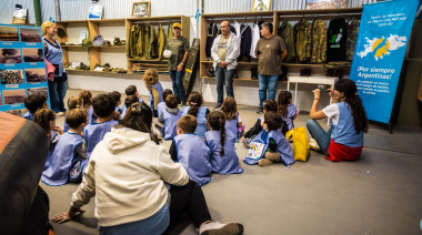 Alumnos del Jardín N°913 disfrutaron de una visita guiada por el MALVAR