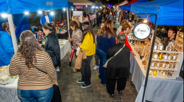 Emprendedores, artistas y vecinos participaron de una multitudinaria feria en El Picaflor