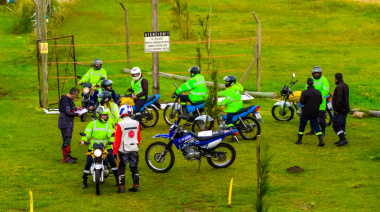 Agentes de tránsito del Municipio fueron capacitados en maniobras seguras en el Moto Quad Junín