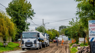 Fiorini destacó la planificación para “avanzar con obras que mejoran la calidad de vida de la gente”