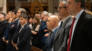 La misa en Luján por el Papa Francisco reunió a Adorni y Kicillof, pero se bajó Villarruel