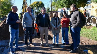 Barenghi recibió al ministro Katopodis: recorrida por obras y avances en el proyecto del Polideportivo