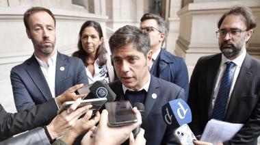 Kicillof participó de la audiencia por una deuda de $2,3 billones del Gobierno Nacional