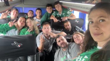 Los hinchas de Sarmiento vuelven a la ruta para acompañar al Verde en Copa Argentina