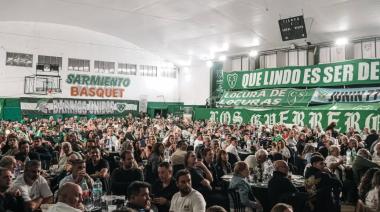 Sarmiento celebró sus 115 años con una emotiva cena junto a su gente