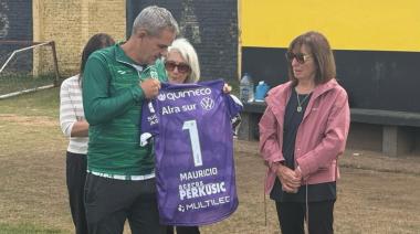 Homenaje a Mauricio Gianfrancesco en el inicio del Senior 48