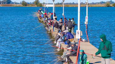 El Gobierno de Junín acompaña la puesta en marcha de la primera Escuela de Pesca en el Club de Pescadores