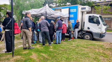 Llega el Camión de Lácteos y Pastas a Junín