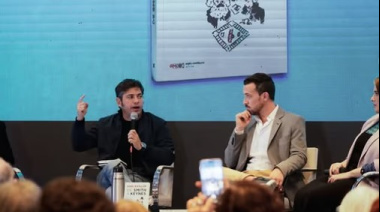 Kicillof en la Feria del Libro: "Si Keynes viera lo que pasa en la Argentina, se vuelve a morir"