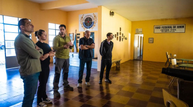 Autoridades municipales visitaron el Tiro Federal de Junín
