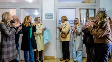 Con un acto institucional, el CENS 451 oficializó la imposición del nombre “Dr. Óscar Peretti”
